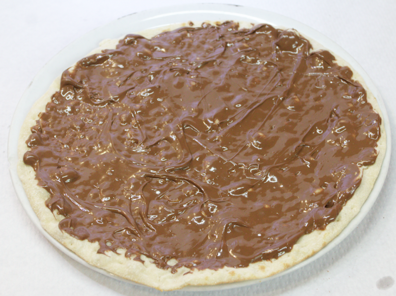 PIZZA DE NUTELLA 