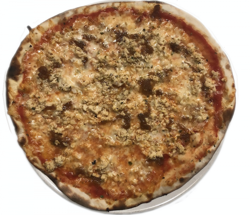 POLLO Y CEBOLLA CARAMELIZADA