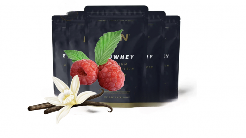 SABOR A FRAMBUESA Y VAINILLA