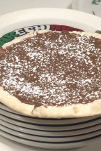 PIZZA DE NUTELLA